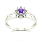 Anel de Formatura Letras Crown Ouro 18k
