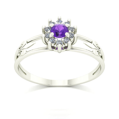 Anel de Formatura Letras Crown Ouro 18k