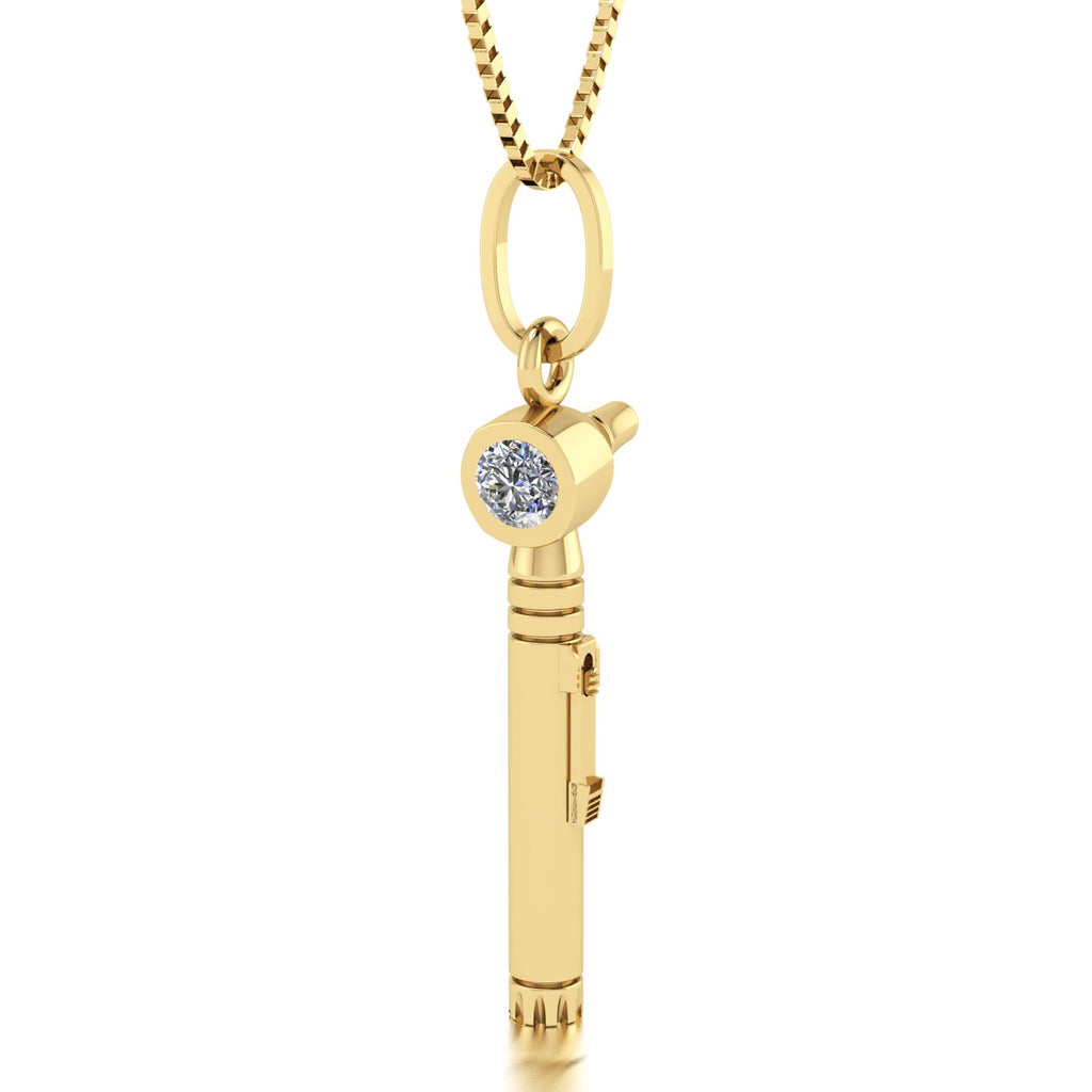 Pingente de Otoscópio II Ouro 18k