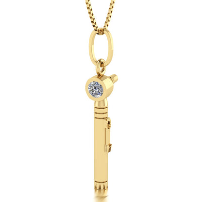 Pingente de Otoscópio II Ouro 18k