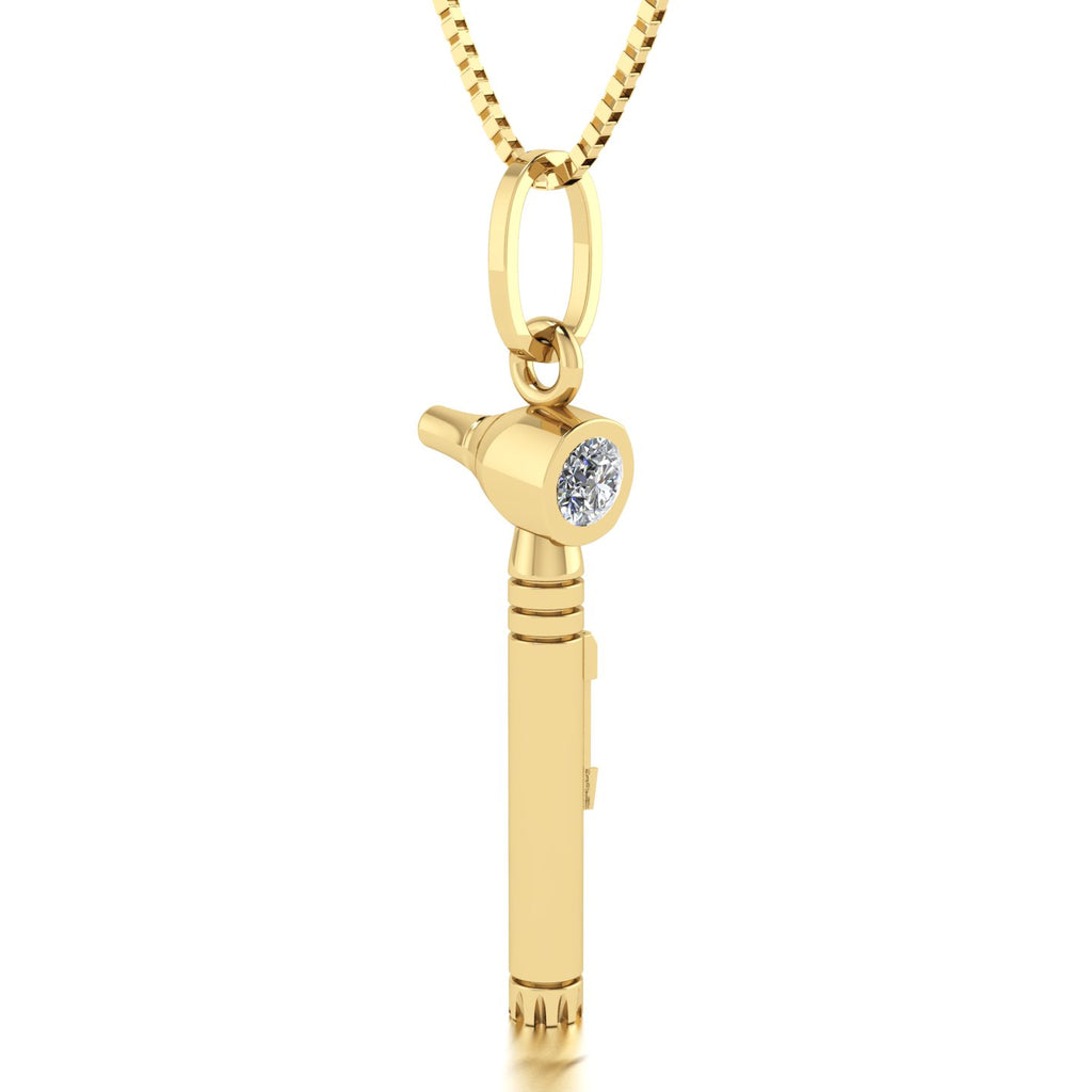 Pingente de Otoscópio II Ouro 18k