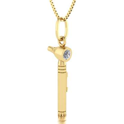 Pingente de Otoscópio II Ouro 18k