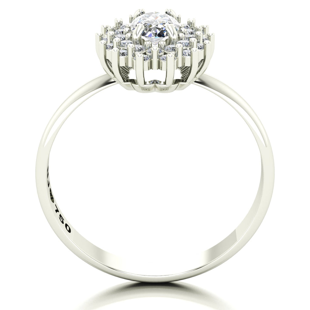 Anel de Noivado Radiant Ouro 18k