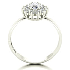 Anel de Noivado Radiant Ouro 18k