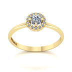Anel de Noivado Destiny Ouro 18k