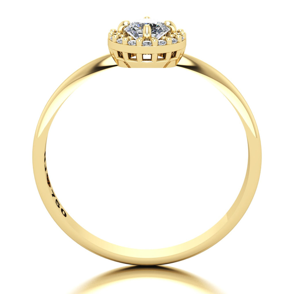 Anel de Noivado Destiny Ouro 18k