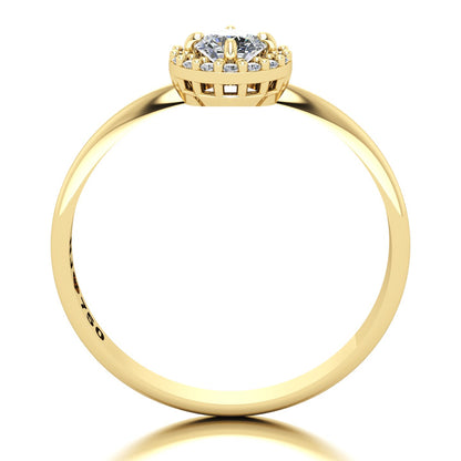 Anel de Noivado Destiny Ouro 18k