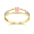 Anel de Formatura de Ciências Contábeis Nexus III Ouro 18k