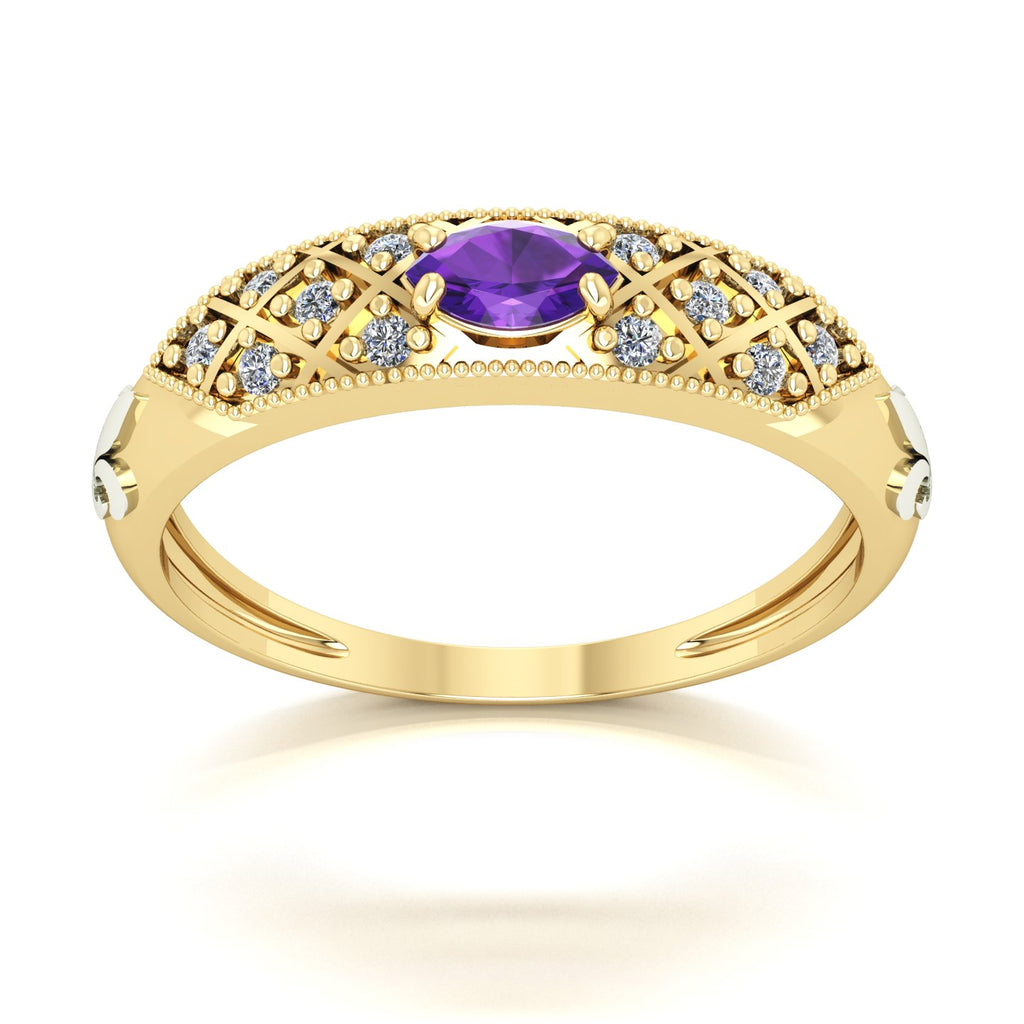 Anel de Formatura de Letras Classic Ouro 18k