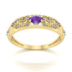 Anel de Formatura de Letras Classic Ouro 18k