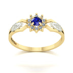 Anel de Formatura de Engenharia Química Lovely II Ouro 18k