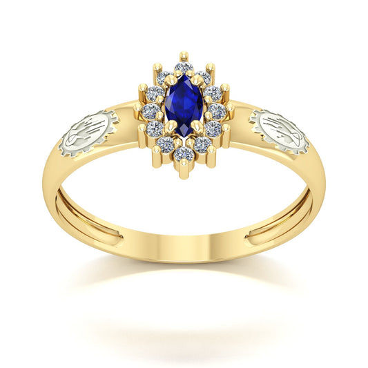Anel de Formatura de Engenharia Química Evermore III Ouro 18k