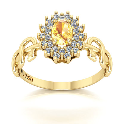 Anel de Formatura de Farmácia Bright Snakes Ouro 18k