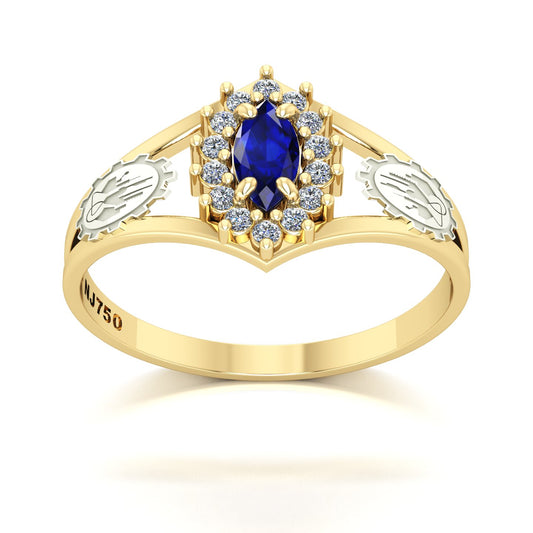 Anel de Formatura Engenharia Química Legacy Ouro 18k