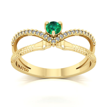 Anel de Formatura de Medicina Vitalis Serpentis Ouro 18k
