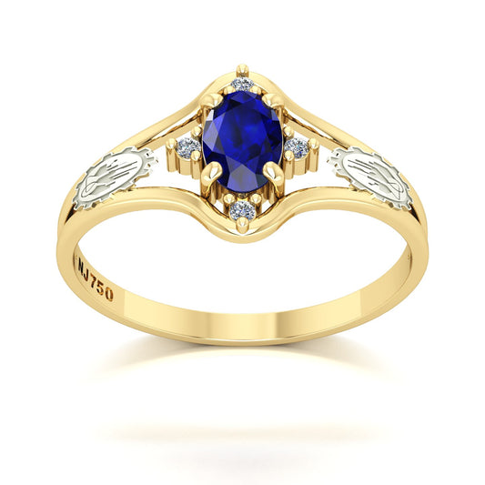 Anel de Formatura Engenharia Química Star Ouro 18k