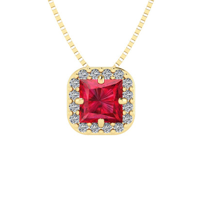 Pingente Big Square em Ouro 18k