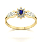 Anel de Formatura de Engenharia Química Lovely Ouro 18k