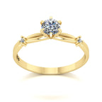 Anel de Noivado Promise Ouro 18k