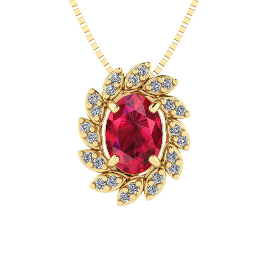 Pingente Magnus Flos em Ouro 18k