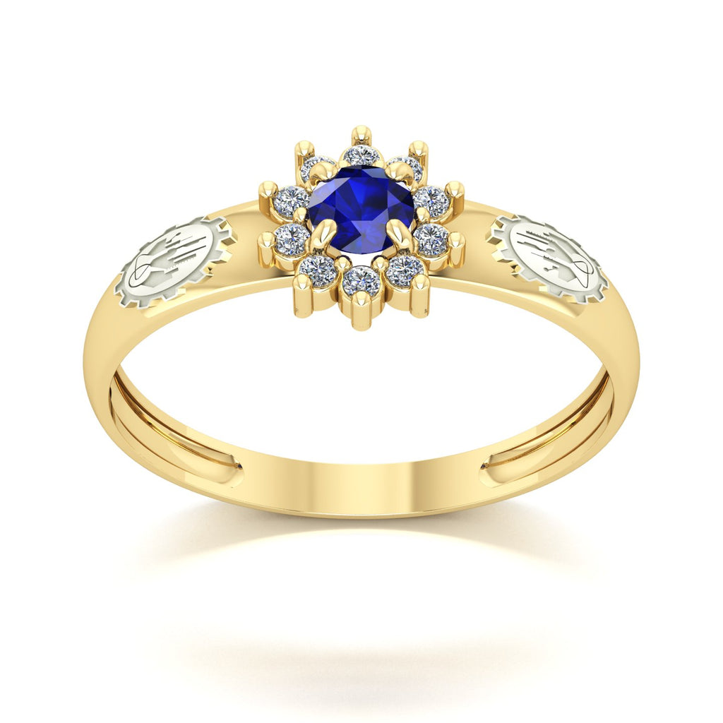 Anel de Formatura de Engenharia Química Evermore Ouro 18k