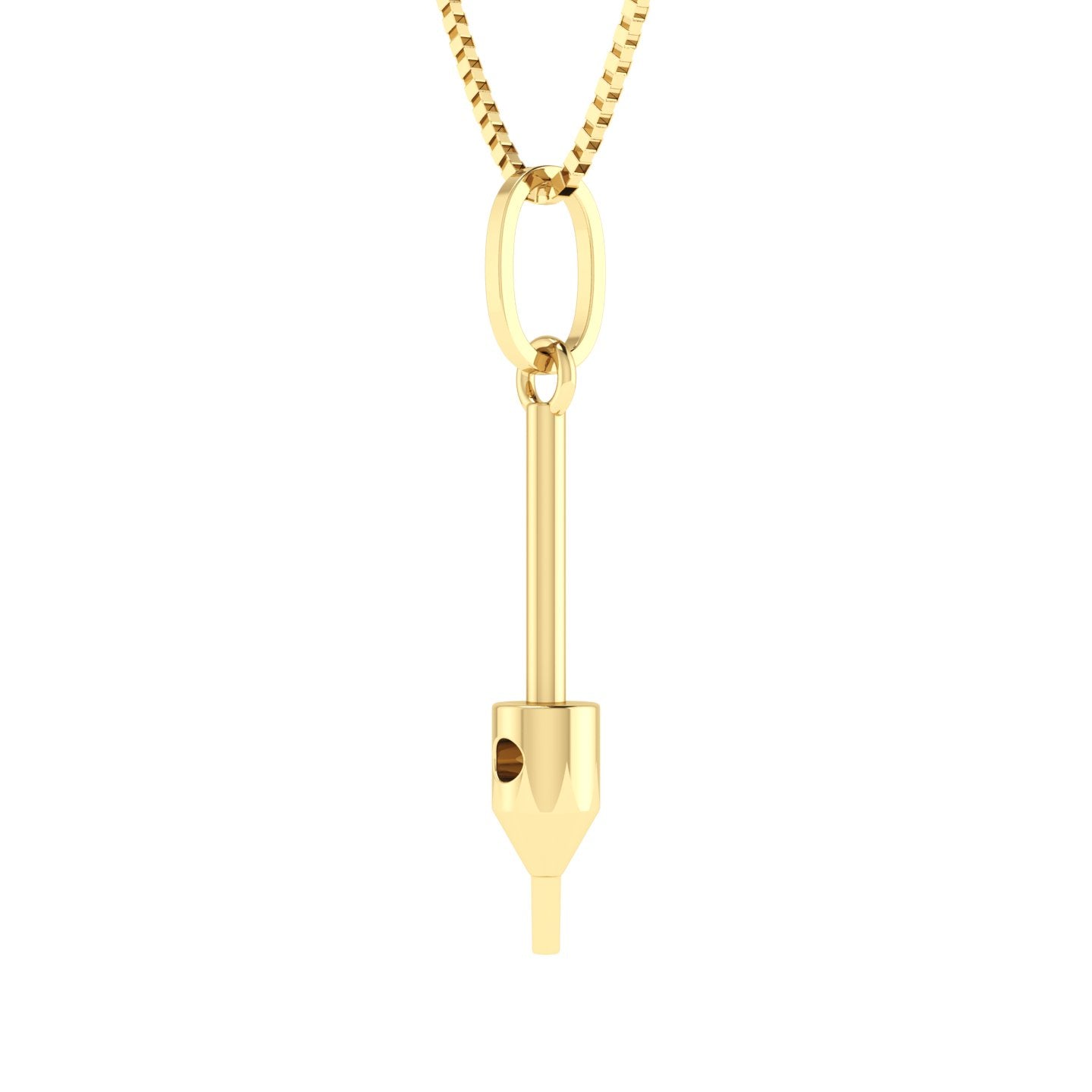 Pingente Punch Transplante Capilar em Ouro 18k