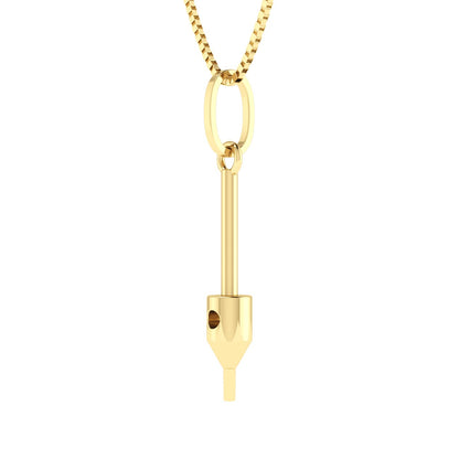 Pingente Punch Transplante Capilar em Ouro 18k