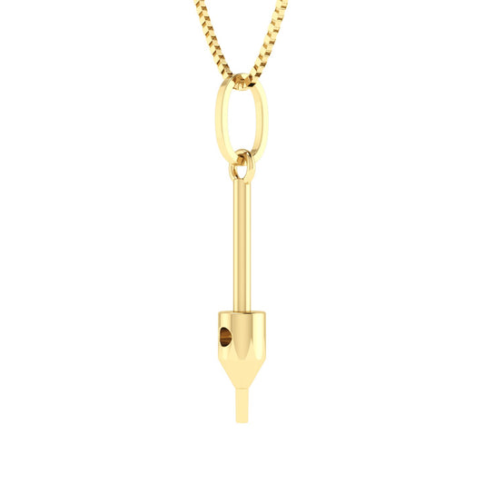 Pingente Punch Transplante Capilar em Ouro 18k