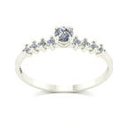 Anel de Noivado Spark Ouro 18k