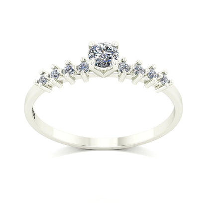 Anel de Noivado Spark Ouro 18k