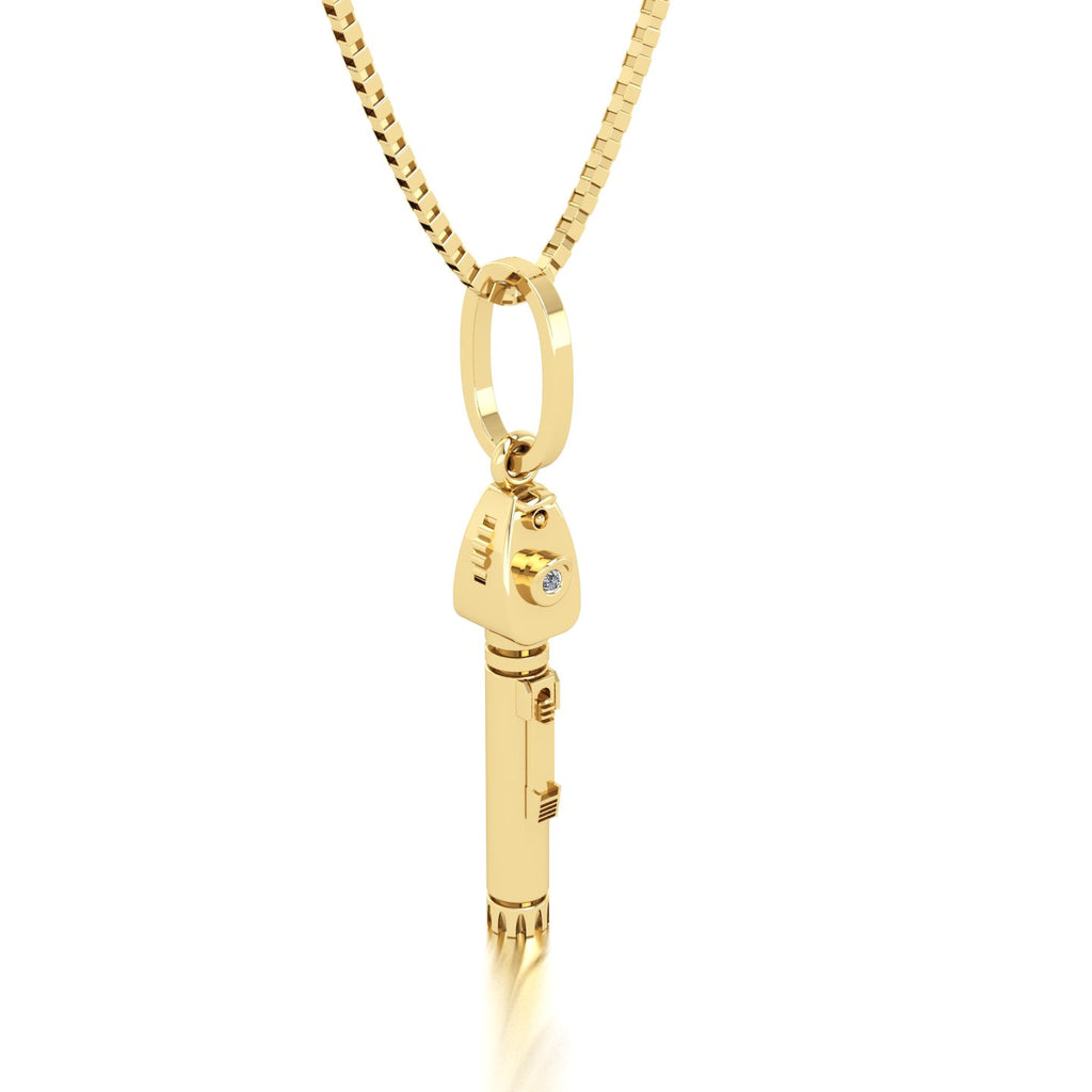 Pingente de Oftalmoscópio Ouro 18k