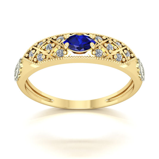 Anel de Formatura de Engenharia Química Classic Ouro 18k