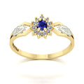 Anel de Formatura de Engenharia Química Lovely III Ouro 18k