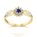 Anel de Formatura de Engenharia Química Lovely III Ouro 18k