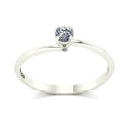 Anel de Noivado Serenity Ouro 18k