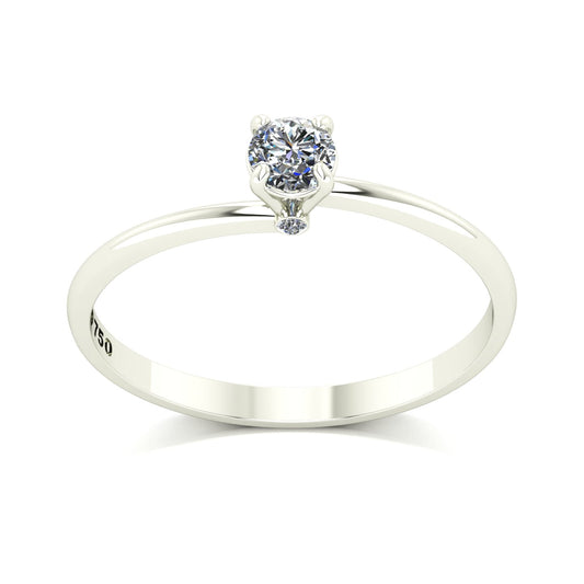 Anel de Noivado Serenity Ouro 18k