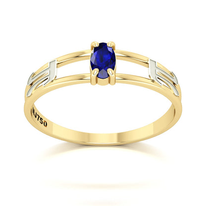 Anel de Formatura de Matemática Nexus III Ouro 18k