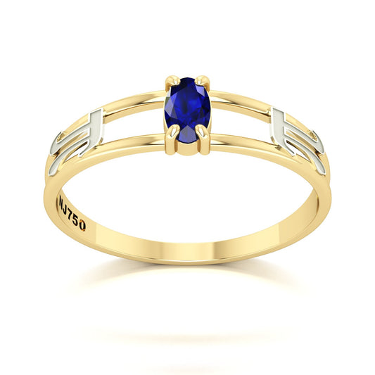 Anel de Formatura de Matemática Nexus III Ouro 18k