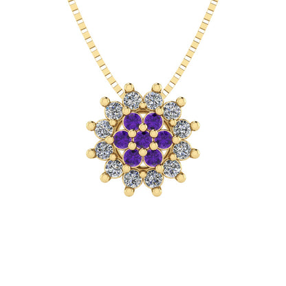 Pingente Flower em Ouro 18k