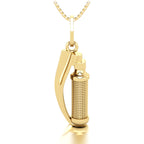 Pingente de Laringoscópio II Ouro 18k