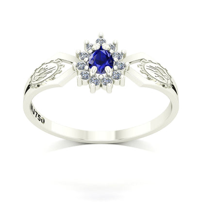 Anel de Formatura de Engenharia Química Lovely III Ouro 18k