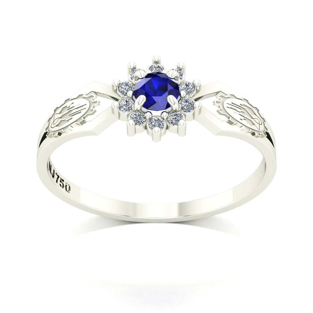 Anel de Formatura de Engenharia Química Lovely II Ouro 18k