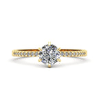 Anel de Noivado Elysian Ouro 18k