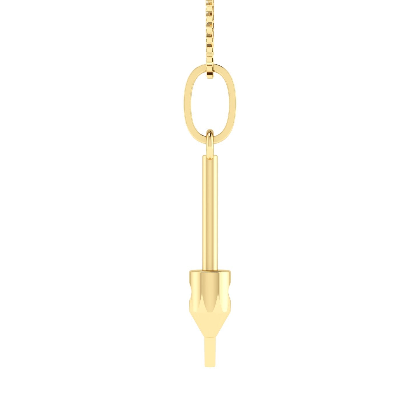 Pingente Punch Transplante Capilar em Ouro 18k