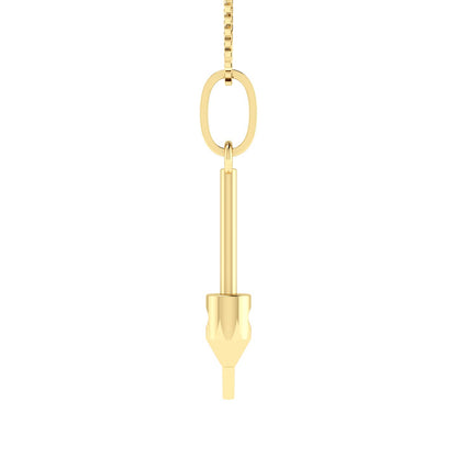 Pingente Punch Transplante Capilar em Ouro 18k