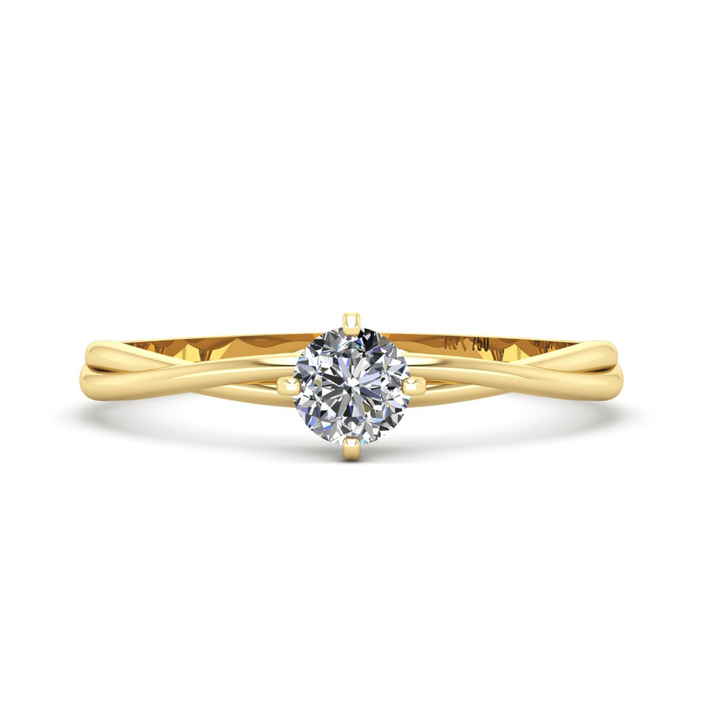 Anel de Noivado Legami Ouro 18k
