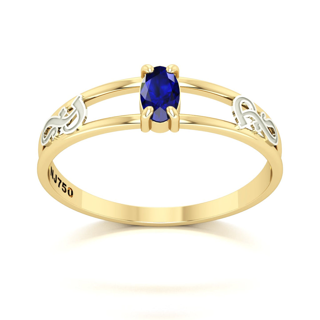 Anel de Formatura de Fonoaudiologia Nexus III Ouro 18k
