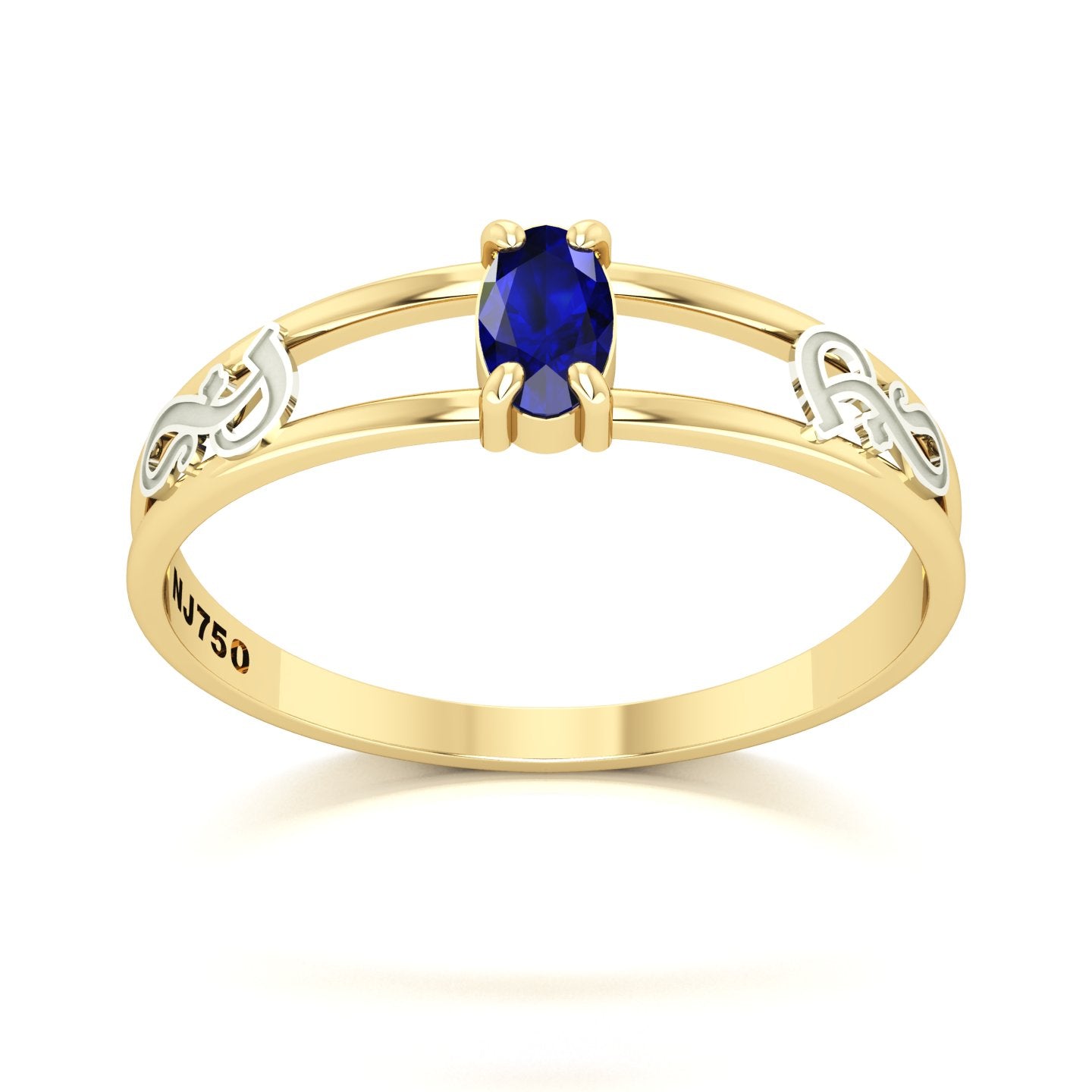 Anel de Formatura de Fonoaudiologia Nexus III Ouro 18k