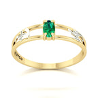 Anel de Formatura de Enfermagem Nexus III Ouro 18k