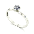 Anel de Noivado Promise Ouro 18k